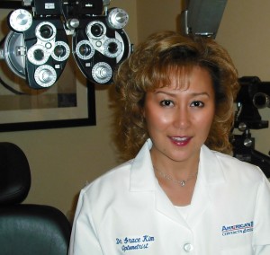 Optometrist Grace Kim