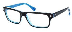 Black and blue eyeglasses from Randy Jackson.