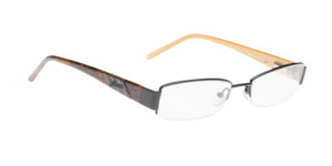 Guess Woman's Glasses in Black and Orange