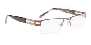 Men's Brown Eyeglasses