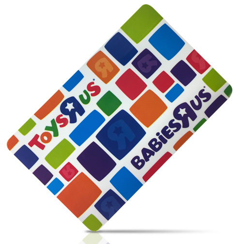 Toys R Us giftcard prize