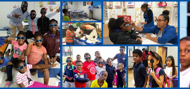 Vision screenings provided by America's Best at BGCA locations across the US